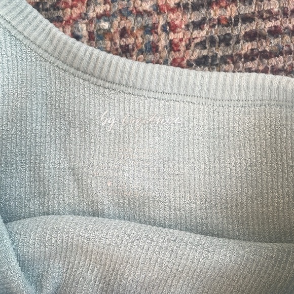 Seamless one shoulder top mint - Picture 3 of 4